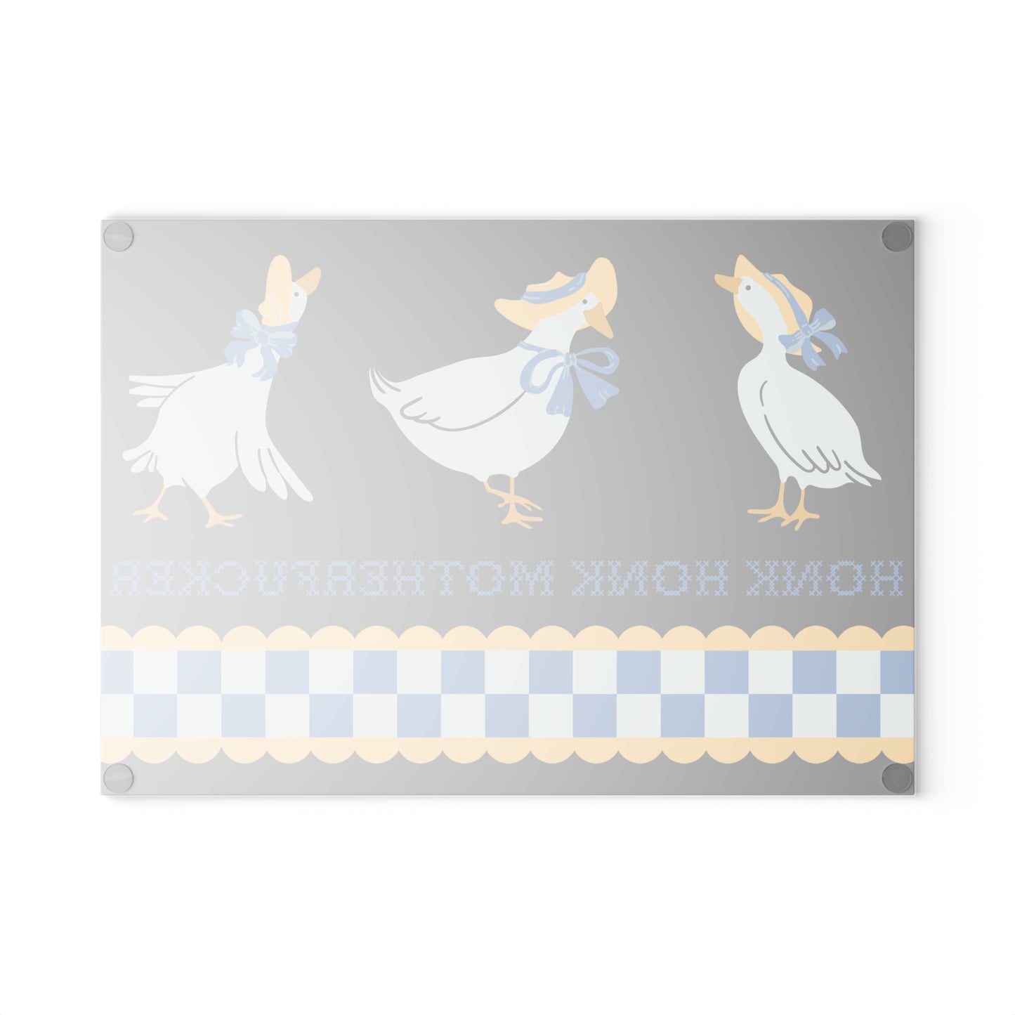 Silly Swearing Goose Cutting Board