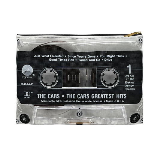 The Cars Cassette Tape Zipper Pouch