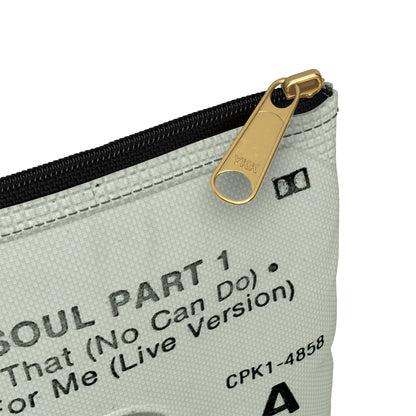 Hall and Oates Zipper Cassette Tape Pouch - I Can't Go For That Zipper Pouch - Maneater Private Eyes Makeup Pencil Case