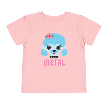 Heavy Metal Poodle Toddler T-Shirt