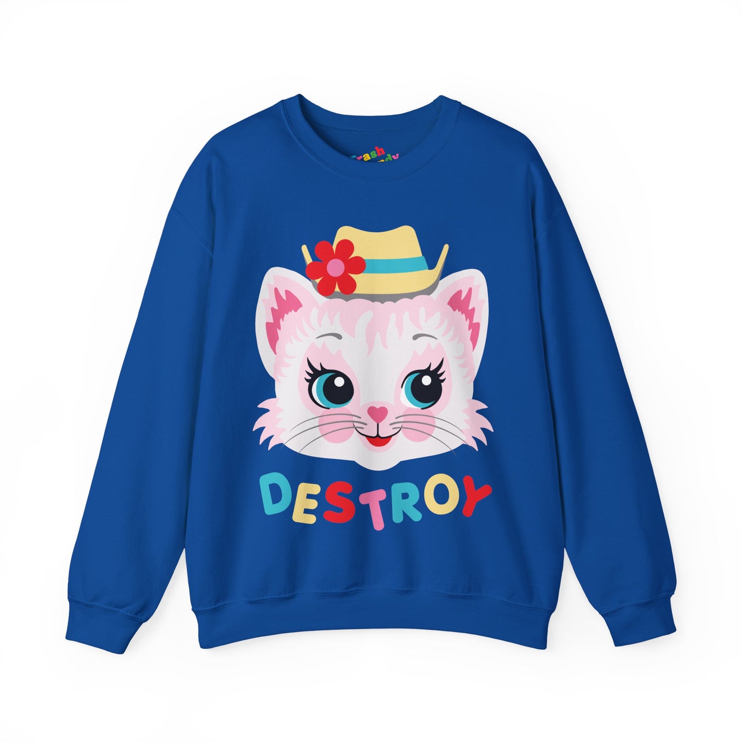 Destroy Cute Kitty Sweatshirt