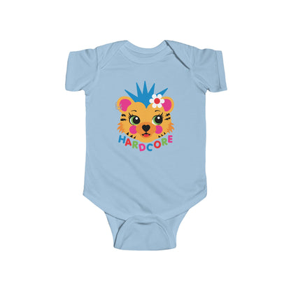 Hardcore Punk Tiger Baby Bodysuit