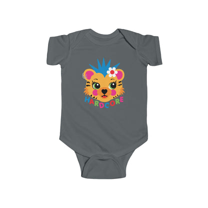 Hardcore Punk Tiger Baby Bodysuit