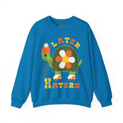 Later Haters Retro Turtle Sweatshirt
