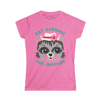 Eat Garbage Not Animals Women's T-shirt