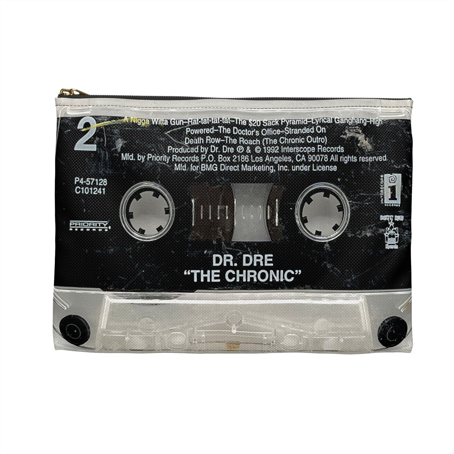 Dr. Dre Cassette Tape Zipper Pouch