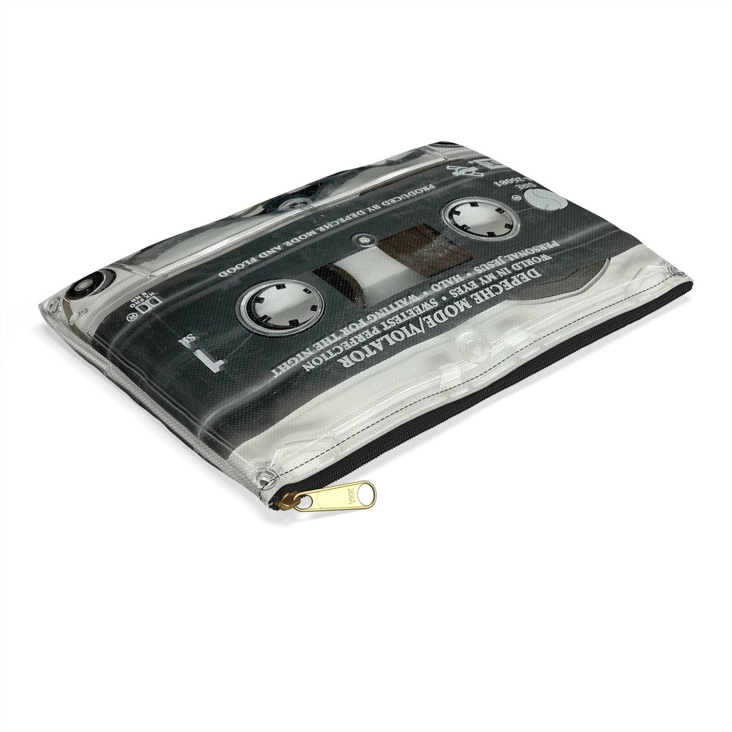 Depeche Mode Zipper Pouch - Depeche Mode Violator Cassette Tape Zipper Pouch - Depeche Mode Cassette Pouch