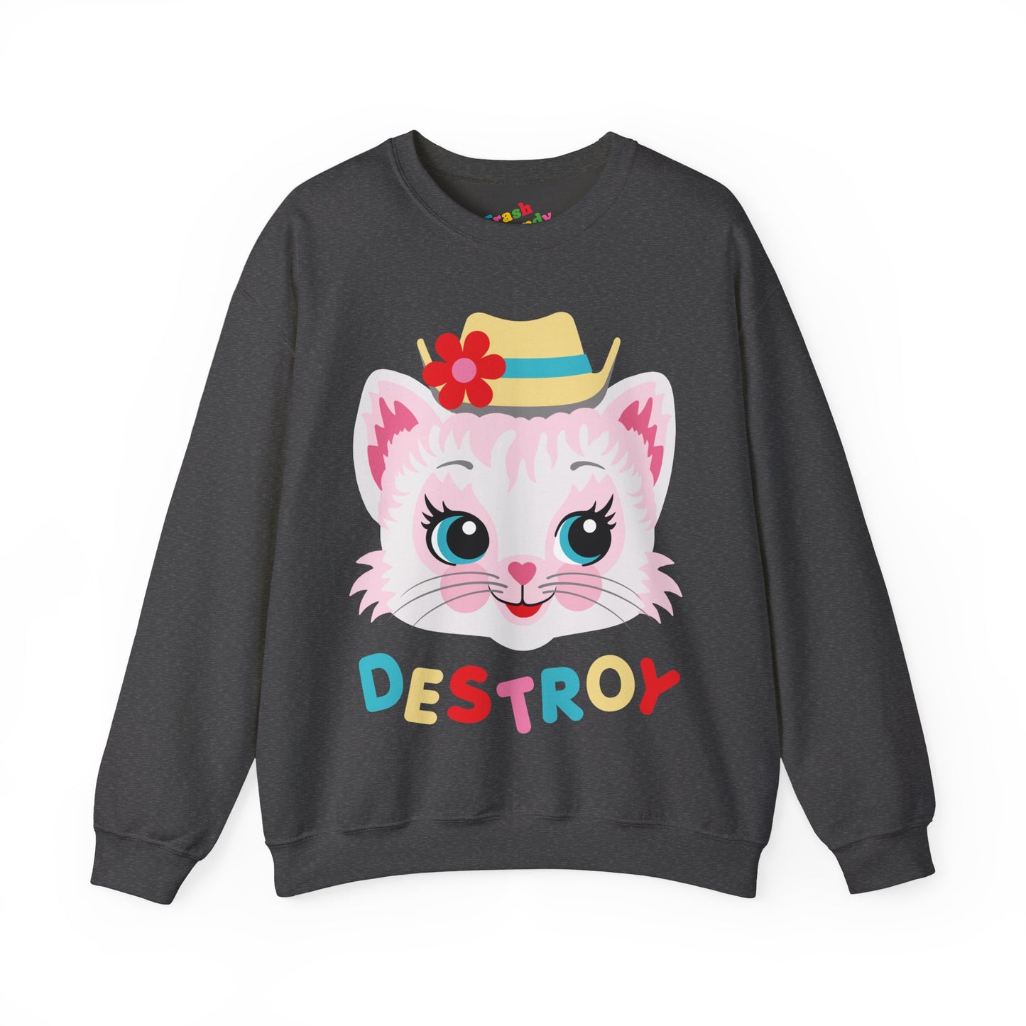 Destroy Cute Kitty Sweatshirt