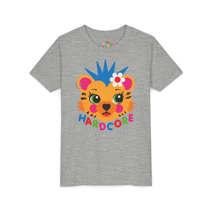 Hardcore Punk Tiger Kids T-Shirt