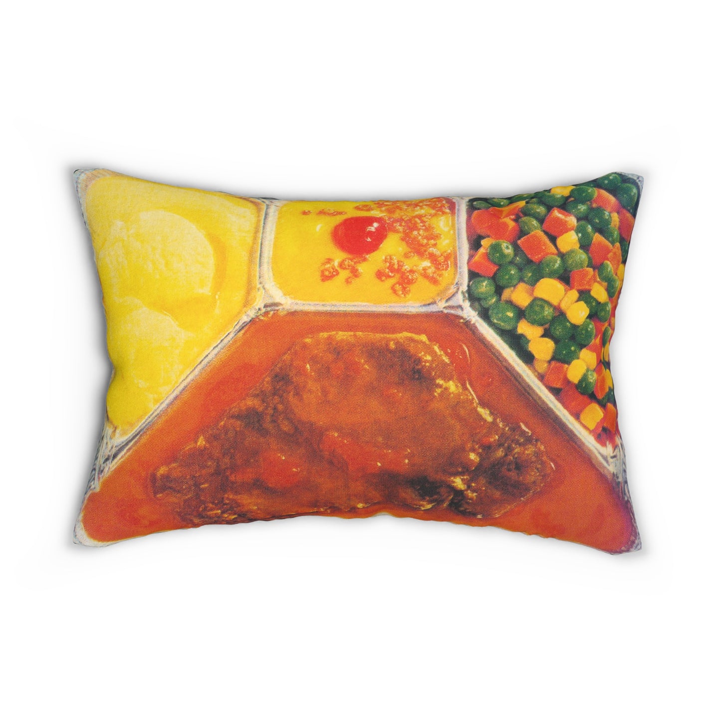 Retro TV Dinner Pillow