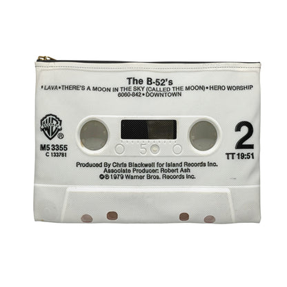 B-52's Cassette Tape Zipper Pouch