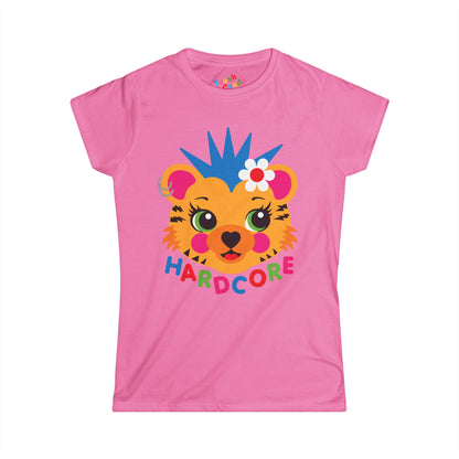 Hardcore Punk Tiger Women's T-shirt