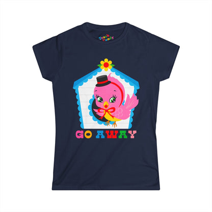 Go Away Cute Birdy Women's T-shirt