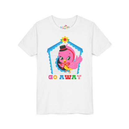 Cute Birdy Go Away Kids T-Shirt