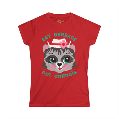 Eat Garbage Not Animals Women's T-shirt