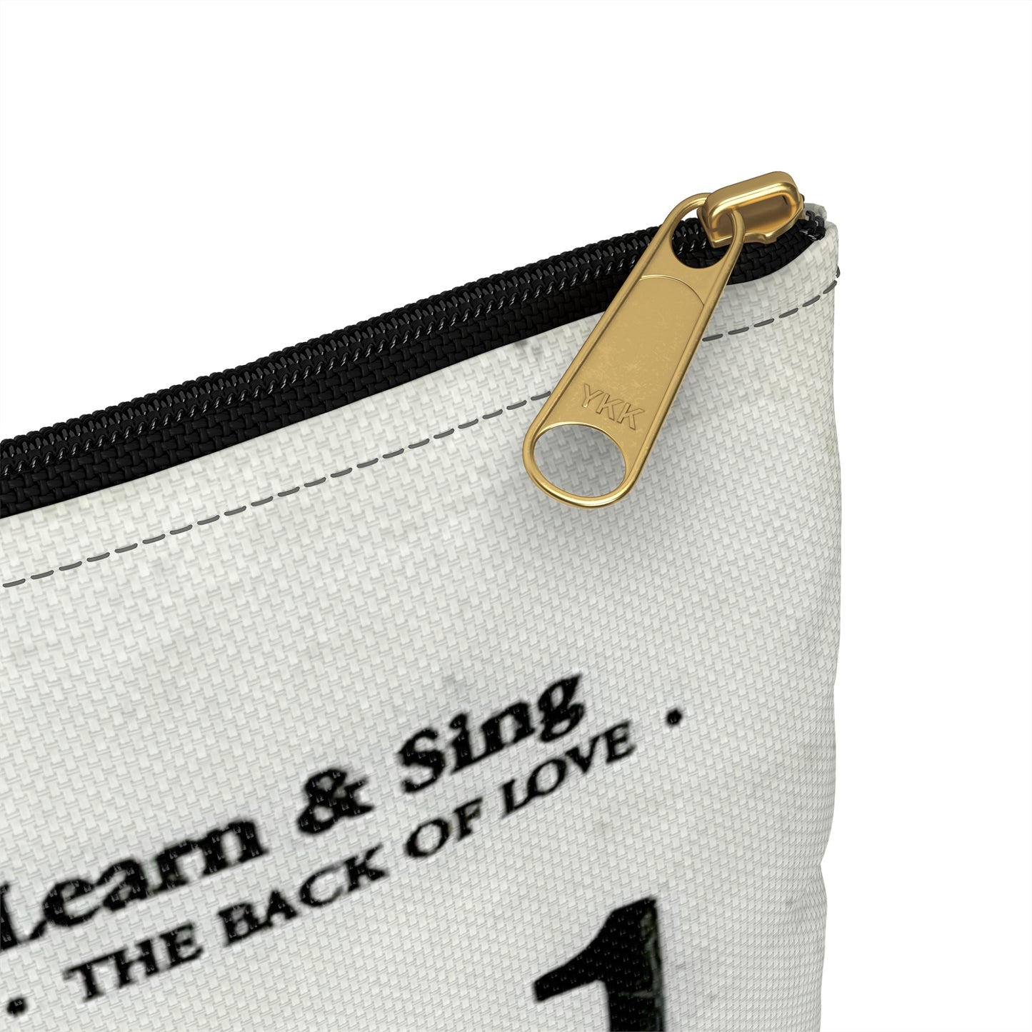 Echo and The Bunnymen Zipper Pouch - Songs to Learn and Sing Cassette Tape Zipper Pouch - Makeup Pencil Case