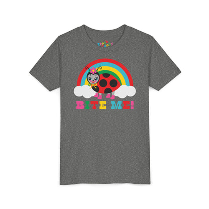 Bite Me Ladybug Kids T-Shirt