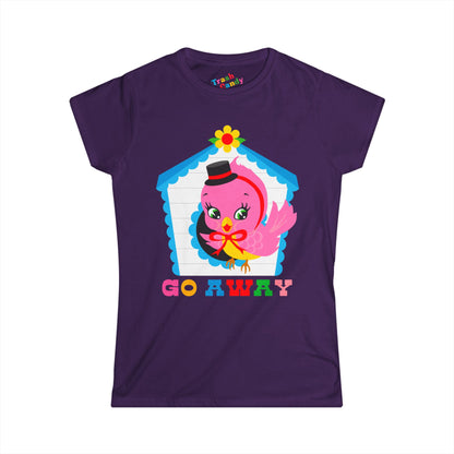 Go Away Cute Birdy Women's T-shirt