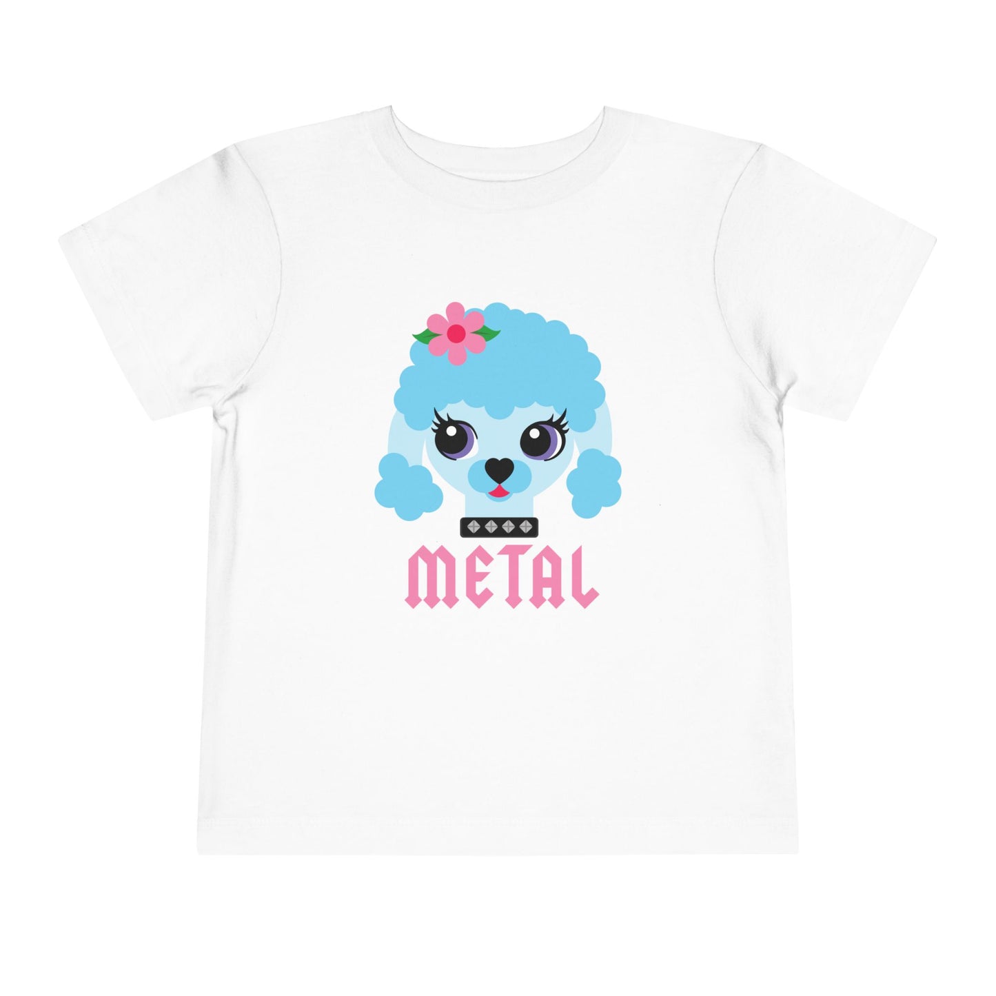 Heavy Metal Poodle Toddler T-Shirt