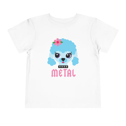 Heavy Metal Poodle Toddler T-Shirt