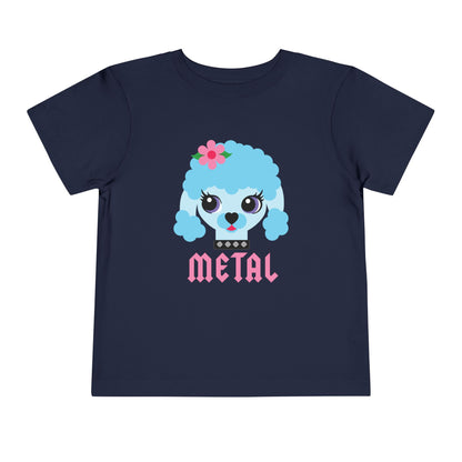 Heavy Metal Poodle Toddler T-Shirt