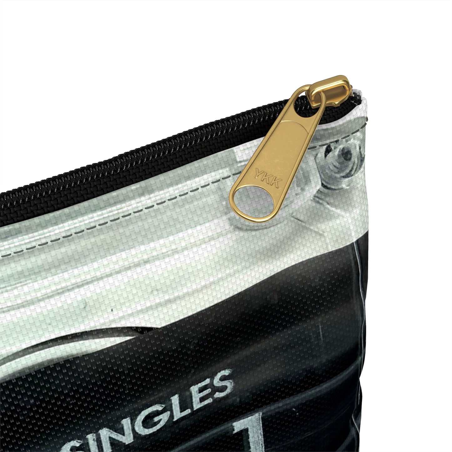 The Cure Zipper Pouch - The Cure Standing on a Beach Cassette Tape Zipper Pouch - The Cure Cassette Tape - Robert Smith