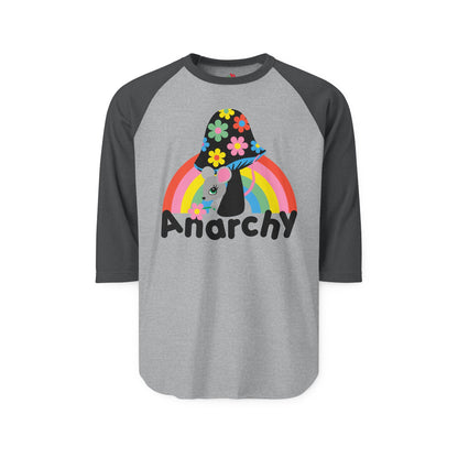 Anarchy Raglan Baseball Shirt