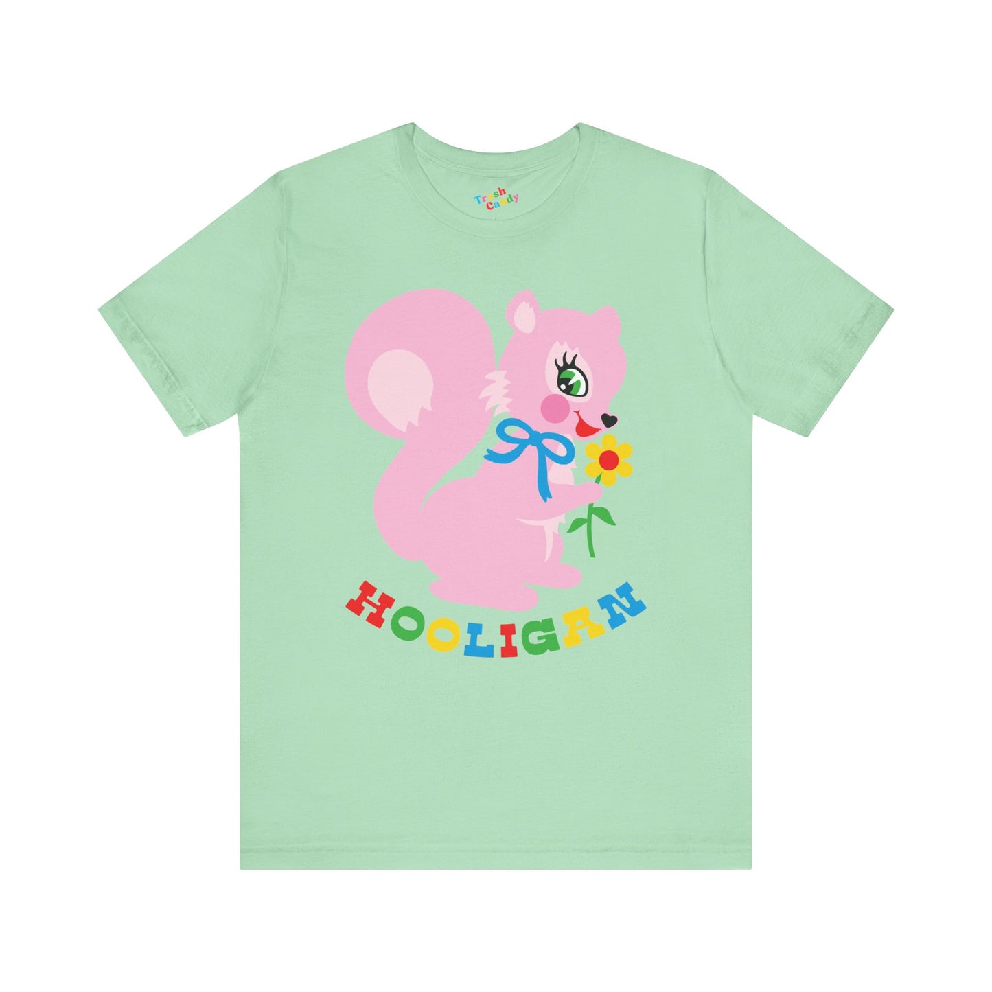 Cute Pink Squirrel Hooligan T-Shirt