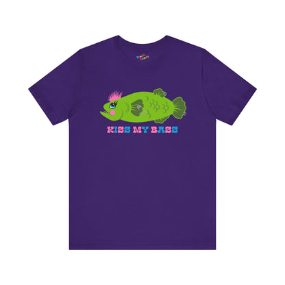 Kiss My Bass Punk Fish T-Shirt