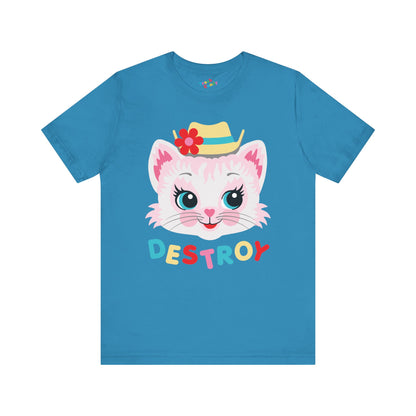 Cute Kitty Destroy T-Shirt