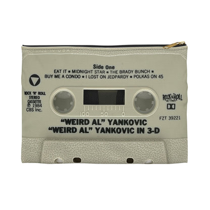 Weird Al Yankovic Cassette Tape Zipper Pouch