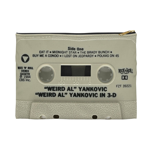 Weird Al Yankovic Cassette Tape Zipper Pouch