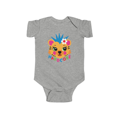 Hardcore Punk Tiger Baby Bodysuit