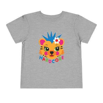 Hardcore Punk Tiger Toddler T-Shirt