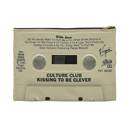 Culture Club Cassette Tape Zipper Pouch