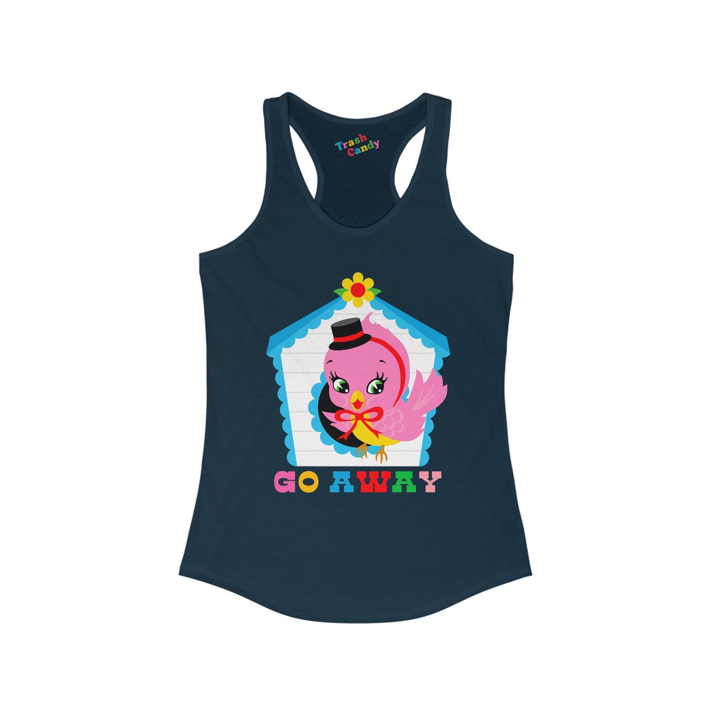 Go Away Women's Racerback Tank