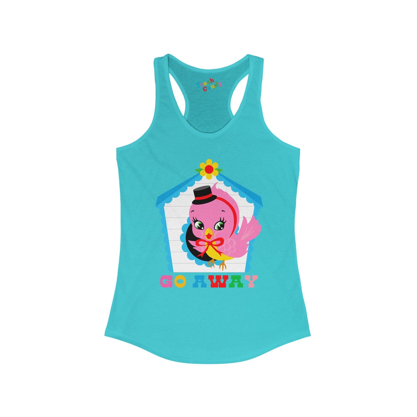 Go Away Women's Racerback Tank