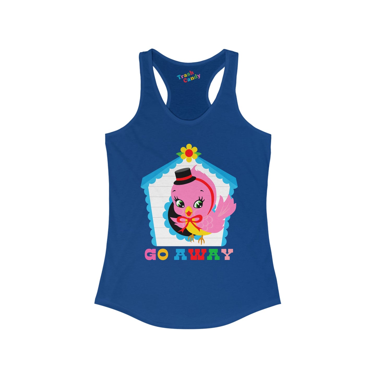 Go Away Women's Racerback Tank