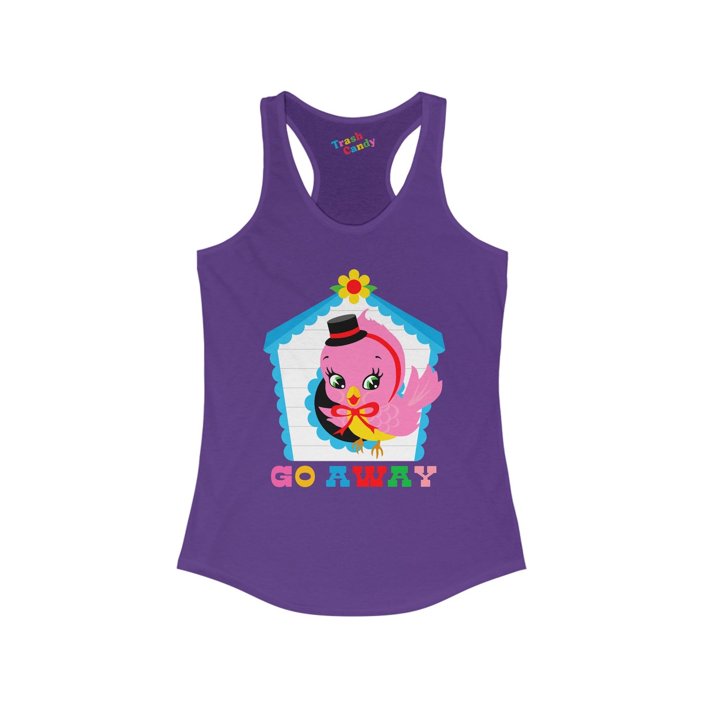 Go Away Women's Racerback Tank