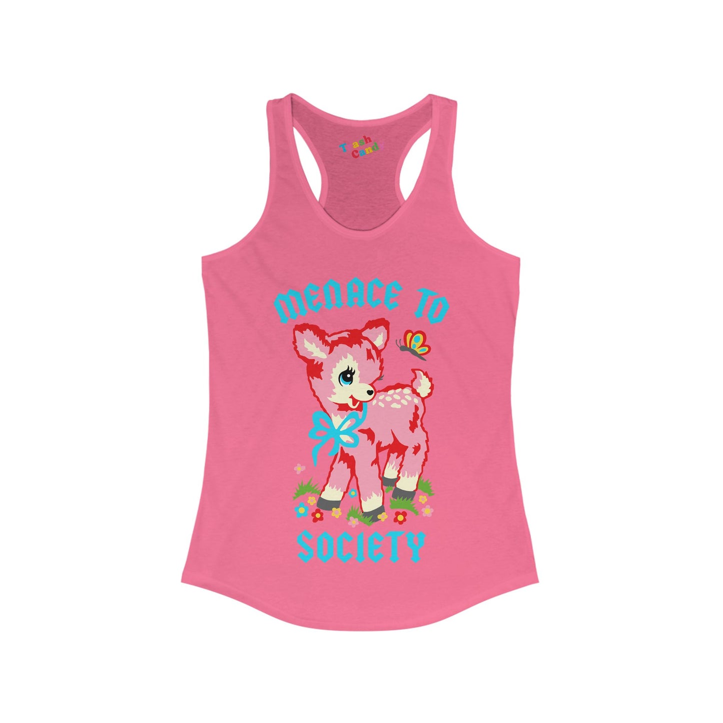 Menace to Society Women's Racerback Tank