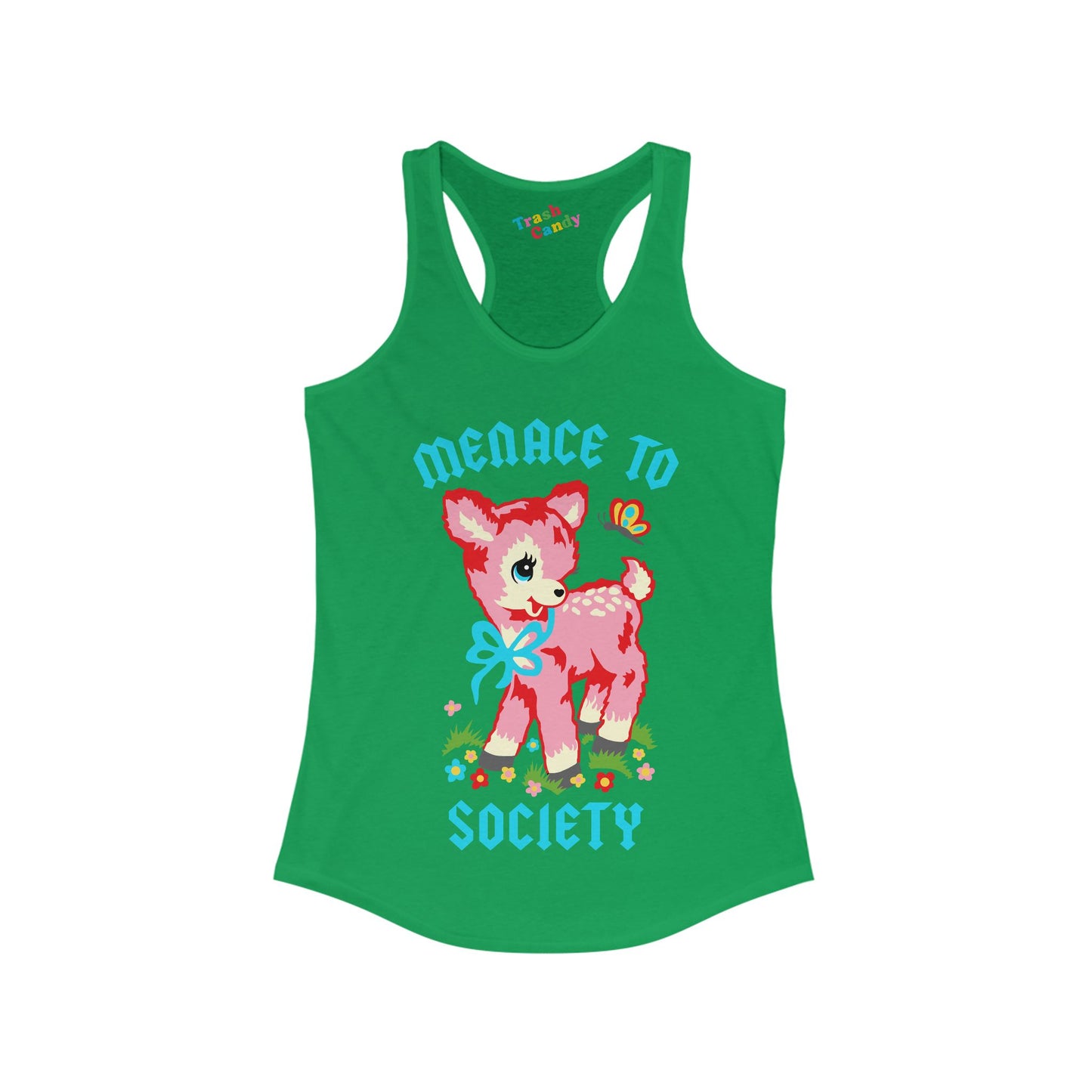 Menace to Society Women's Racerback Tank