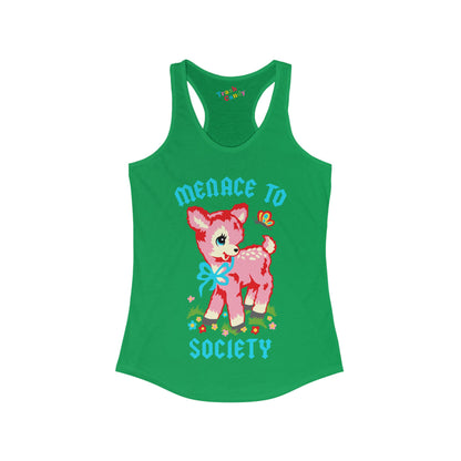 Menace to Society Women's Racerback Tank