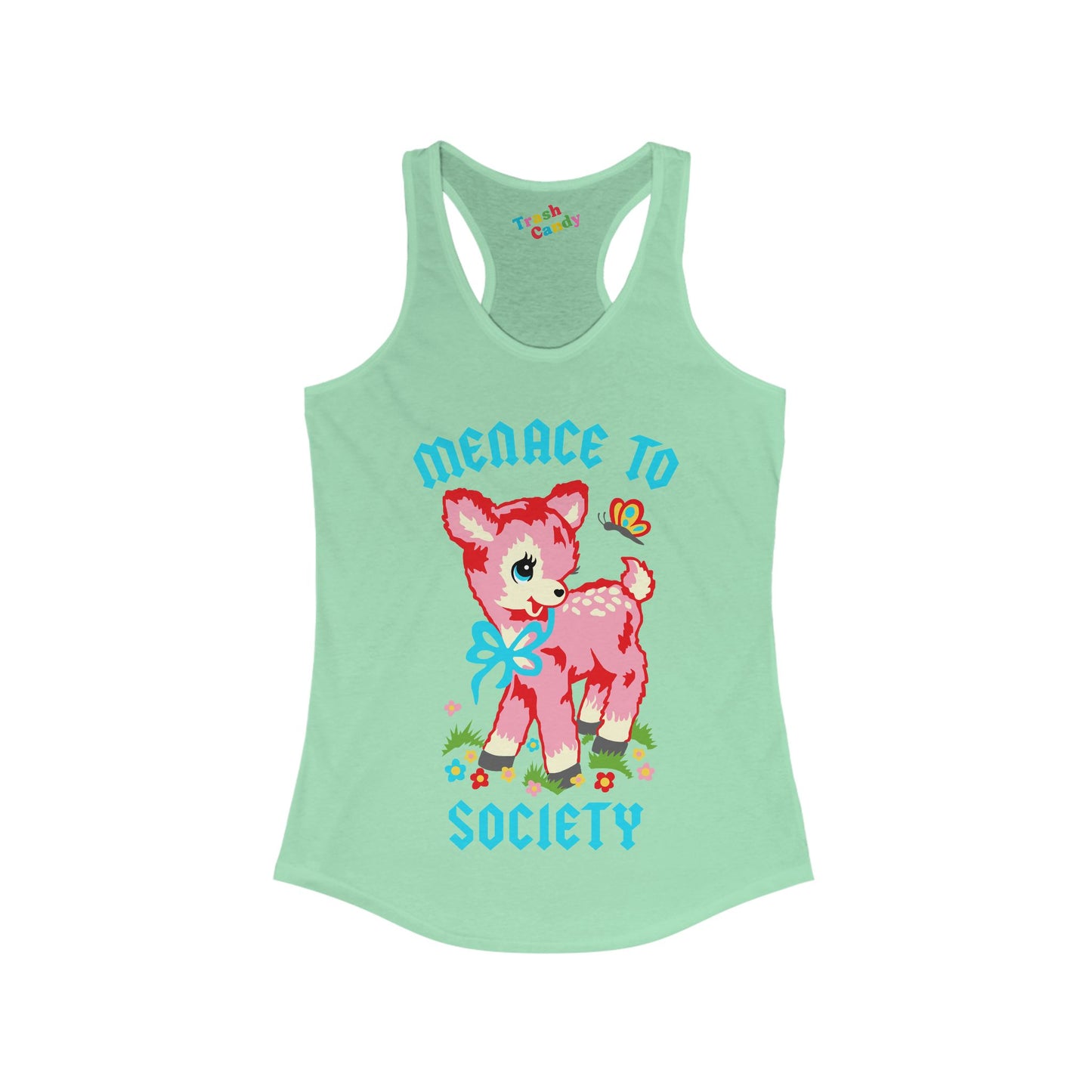 Menace to Society Women's Racerback Tank
