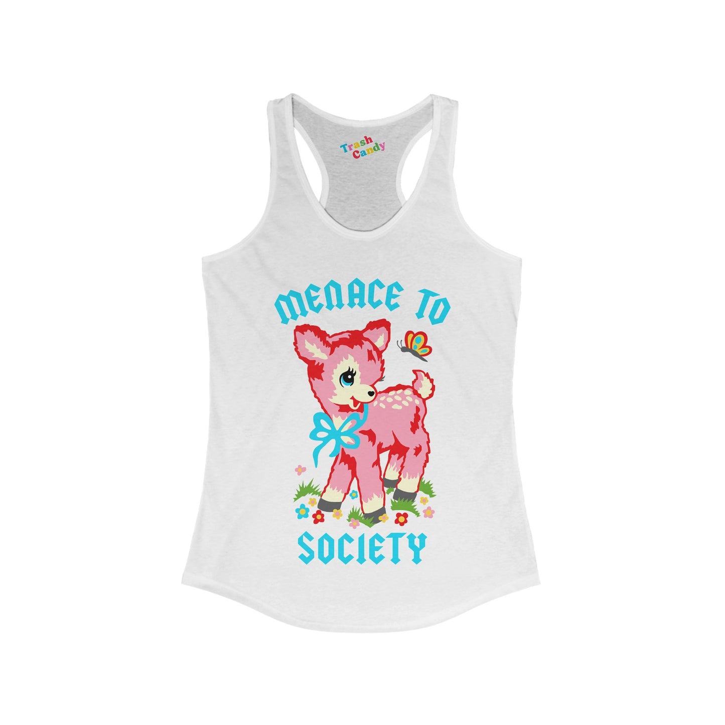 Menace to Society Women's Racerback Tank