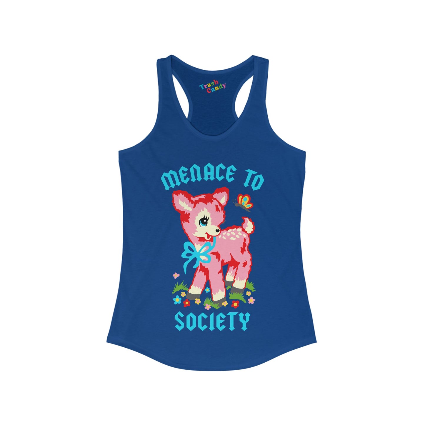 Menace to Society Women's Racerback Tank