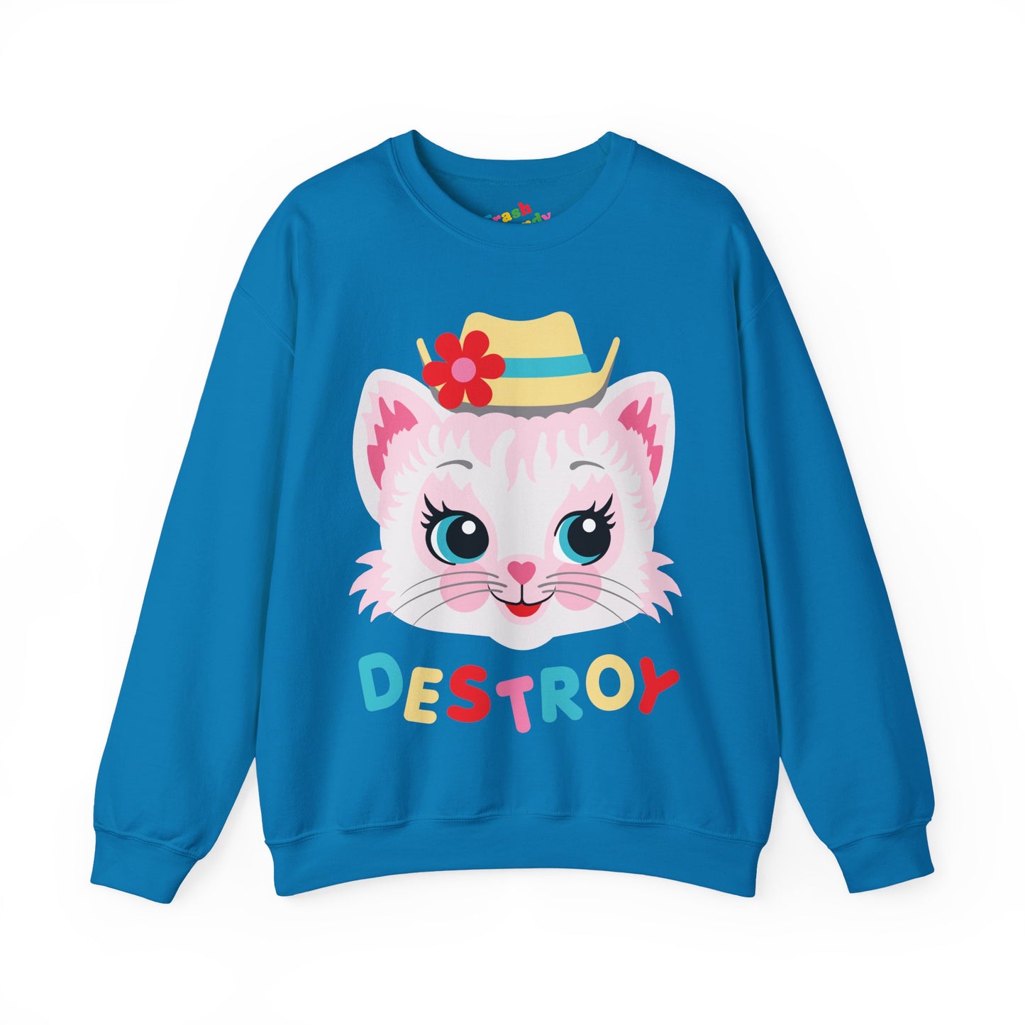 Destroy Cute Kitty Sweatshirt