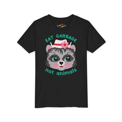 Eat Garbage Not Animals Kids T-Shirt