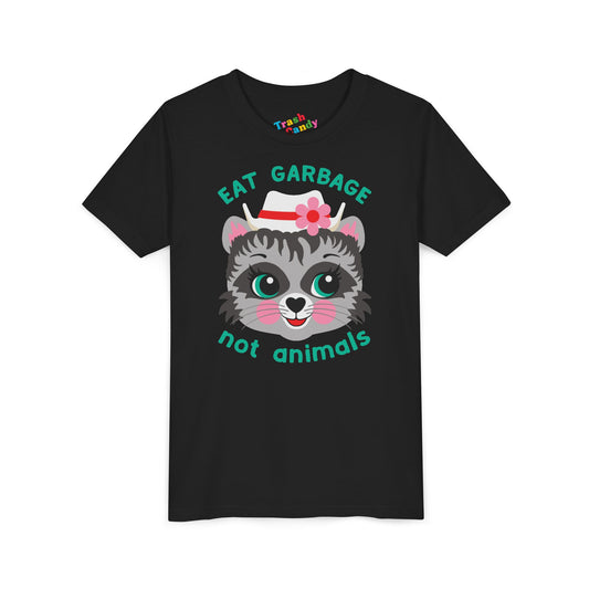 Eat Garbage Not Animals Kids T-Shirt