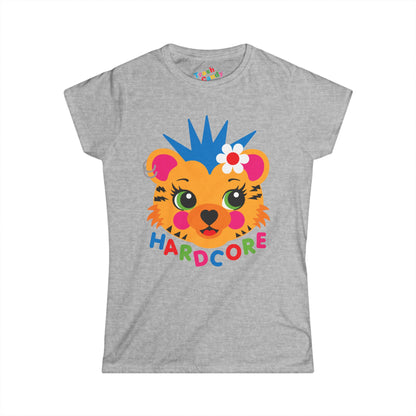 Hardcore Punk Tiger Women's T-shirt