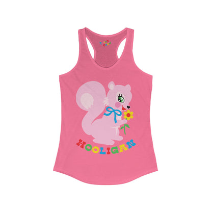 Hooligan Squirrel Women's Racerback Tank